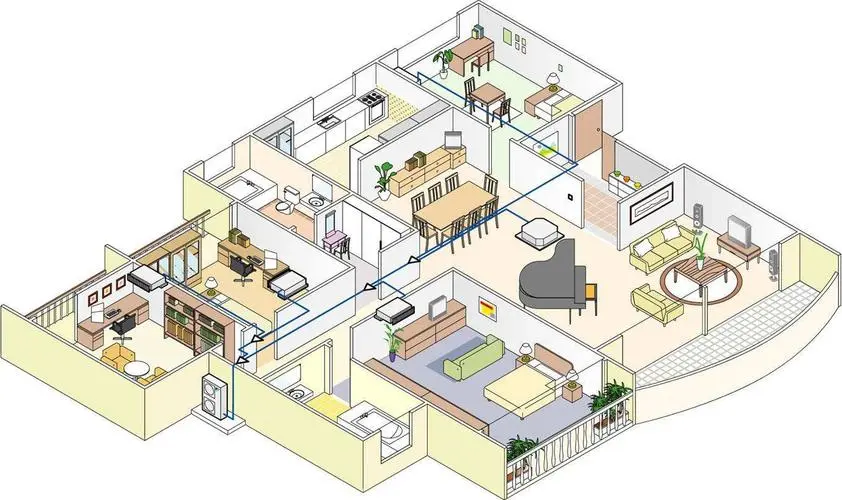 中央空調自帶的新風功能能代替新風系統嗎？